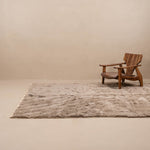 Leading Lines II - Luxury Shag Moroccan Rug