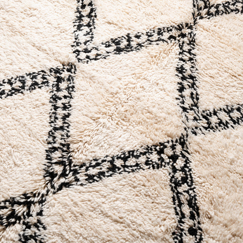 Adham - vintage beni ourain rug