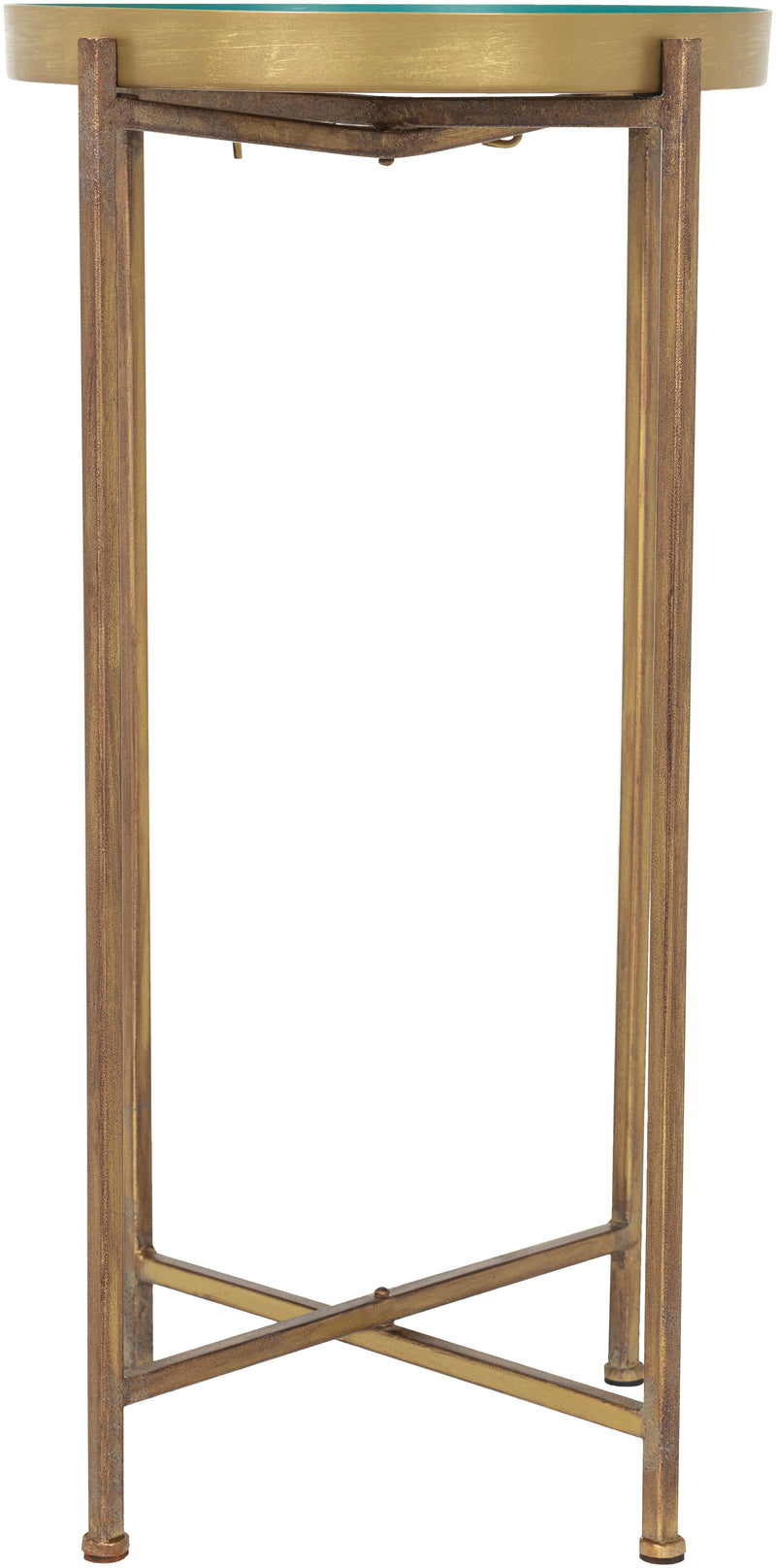 Klam Aqua End Table