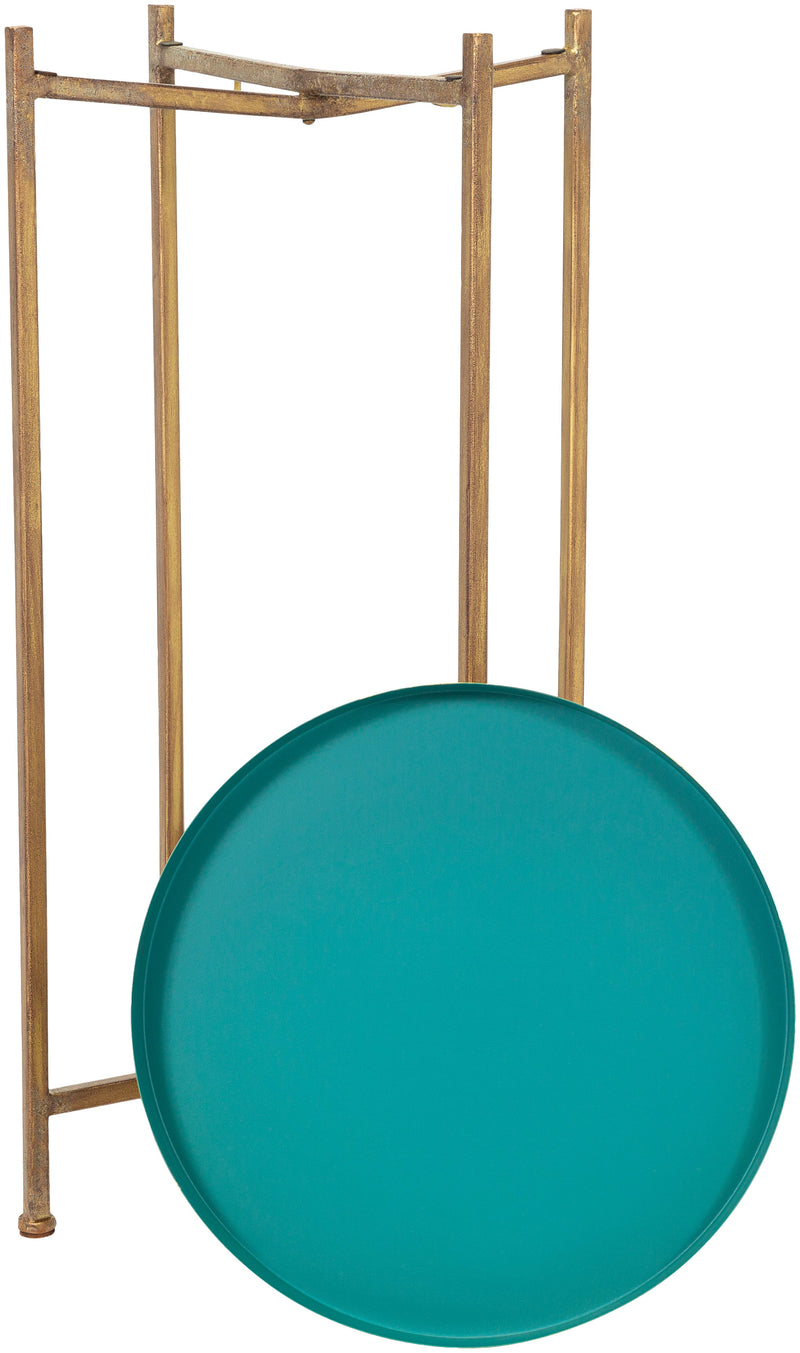 Klam Aqua End Table