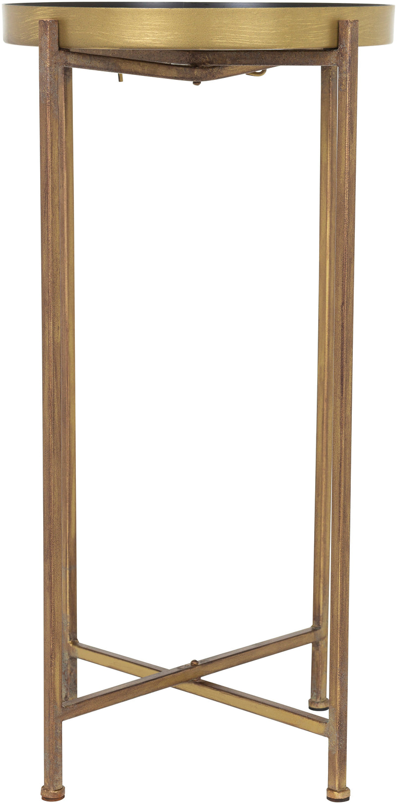 Klam Black End Table