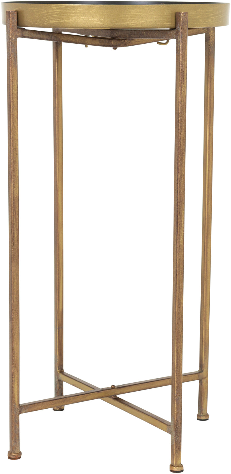 Klam Black End Table