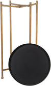 Klam Black End Table