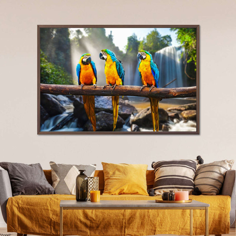 Macaw Friends Wall Art