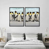 Waddle Of Penguins Wall Art