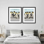 Waddle Of Penguins Wall Art