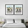 Waddle Of Penguins Wall Art