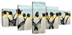 Waddle Of Penguins Wall Art