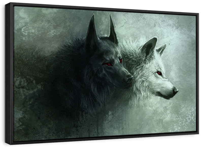 Sinister Wolves Wall Art