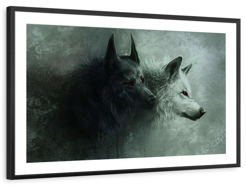 Sinister Wolves Wall Art