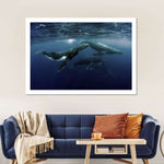 Humpback Whales Wall Art