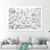 White Roses Wall Art