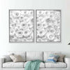 White Roses Wall Art