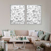 White Roses Wall Art