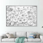 White Roses Wall Art