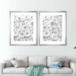 White Roses Wall Art