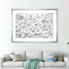 White Roses Wall Art