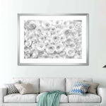 White Roses Wall Art