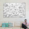 White Roses Wall Art