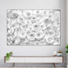 White Roses Wall Art
