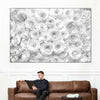 White Roses Wall Art