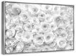 White Roses Wall Art