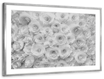 White Roses Wall Art