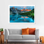 Tranquil Moraine Lake Wall Art