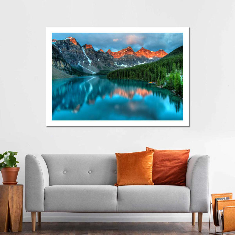 Tranquil Moraine Lake Wall Art