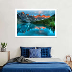 Tranquil Moraine Lake Wall Art