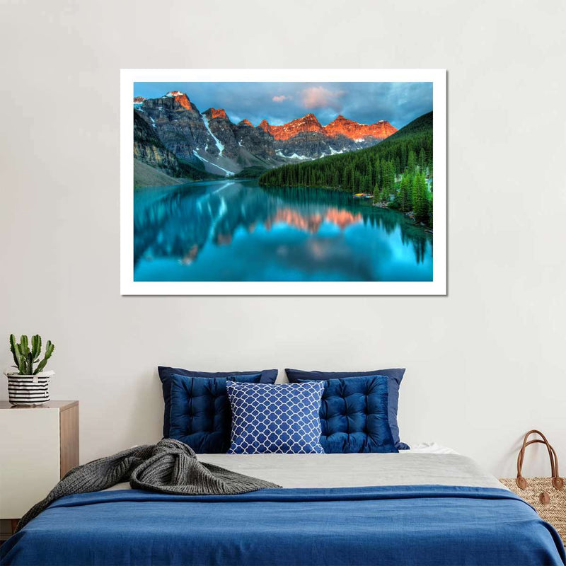 Tranquil Moraine Lake Wall Art