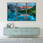 Tranquil Moraine Lake Wall Art