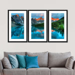 Tranquil Moraine Lake Wall Art