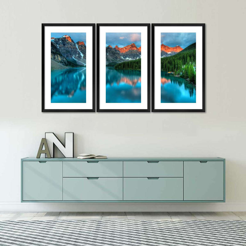 Tranquil Moraine Lake Wall Art
