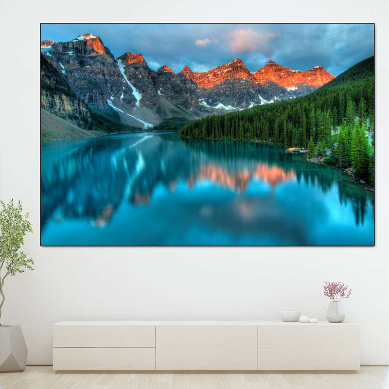 Tranquil Moraine Lake Wall Art