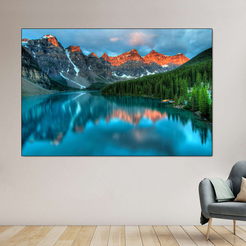 Tranquil Moraine Lake Wall Art