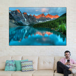 Tranquil Moraine Lake Wall Art