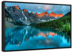 Tranquil Moraine Lake Wall Art