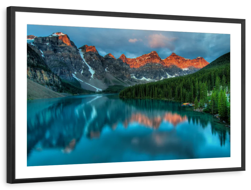 Tranquil Moraine Lake Wall Art