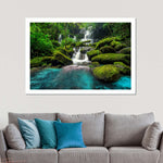 Tropical Waterfall Wall Art