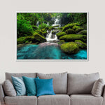 Tropical Waterfall Wall Art