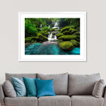 Tropical Waterfall Wall Art