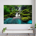 Tropical Waterfall Wall Art