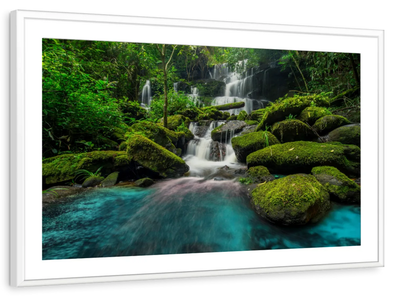 Tropical Waterfall Wall Art