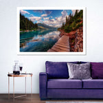 Lake Walkway Wall Art