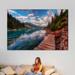 Lake Walkway Wall Art