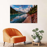 Lake Walkway Wall Art
