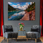 Lake Walkway Wall Art