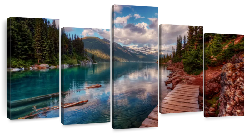 Lake Walkway Wall Art