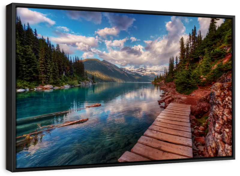 Lake Walkway Wall Art
